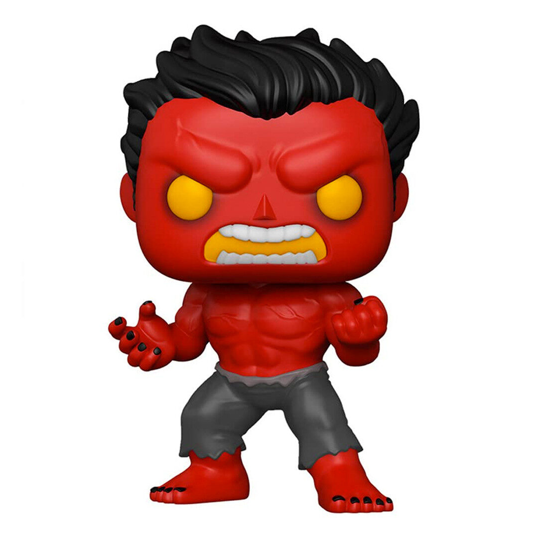 Funko Pop Red Hulk EXC HOT TOPIC 854 - Marvel A7