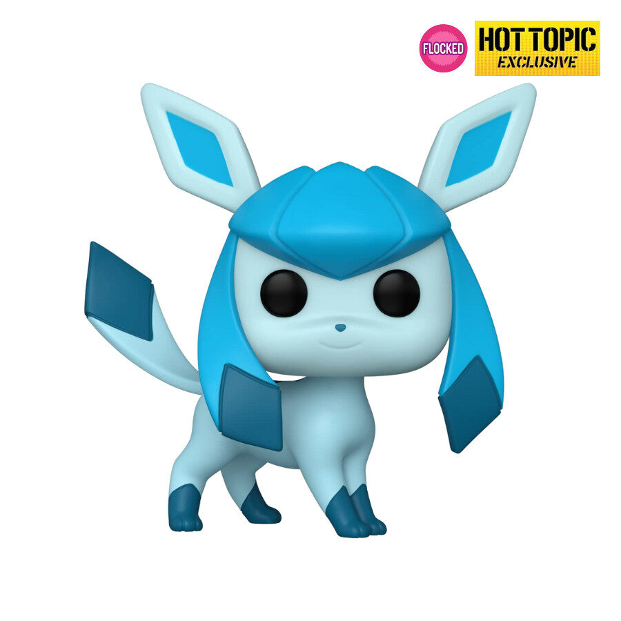 Funko Pop Glaceon 921 Flocked Exclusive Hot Topic - Pokemon A11