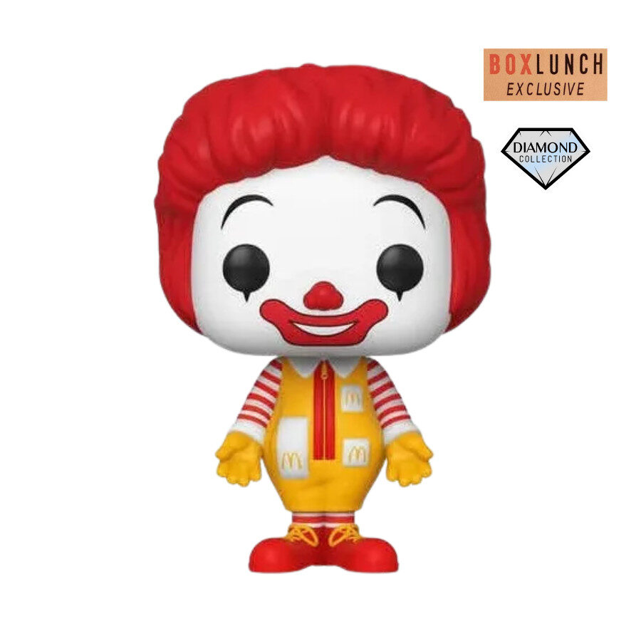 Funko Pop Ronald McDonald 85 Diamond Exclusive - McDonalds A11