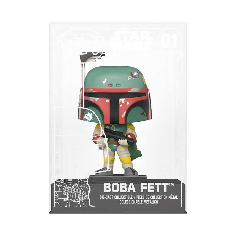 Funko Pop Boba Fett 01 Die Cast - Star Wars A14